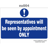 by appointment only