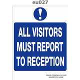 report to reception