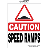 caution speed ramps