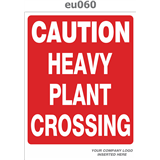heavy plant crossing