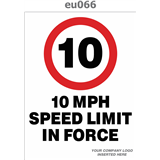10 mph speed limit
