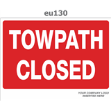 towpath closed