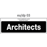 architects door plate