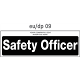 safety officer door plate