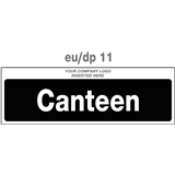 canteen door plate