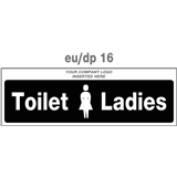 ladies door plate