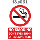 no smoking