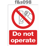 do not operate