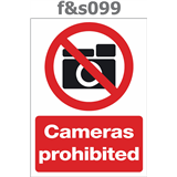 cameras prohibited