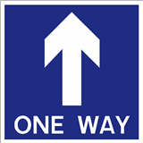 road sign