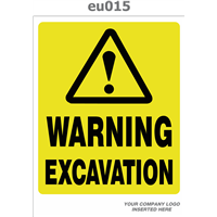 warning excavations