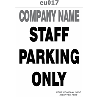 staff parking