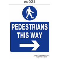 pedestrian to the right