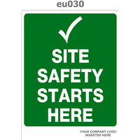 site safety starts here