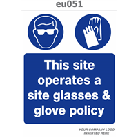 glasses & gloves policy