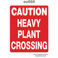 heavy plant crossing