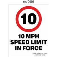 10 mph speed limit