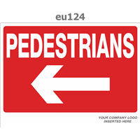 pedestrians left