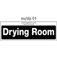 drying room door plate