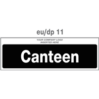 canteen door plate