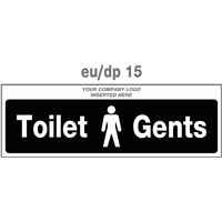 gents door plate