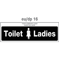 ladies door plate