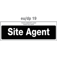 site agent door plate