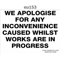 we apologise