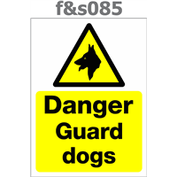 danger guard dogs