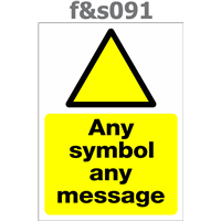 any symbol any message