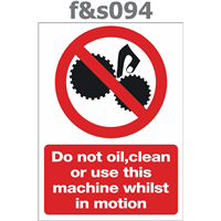 do not oil