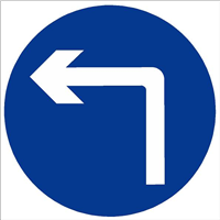 road sign