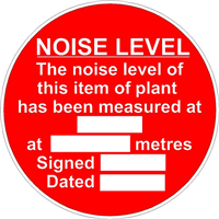 noise level