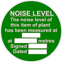 noise level