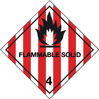 flammable solid