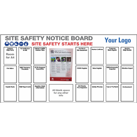 Site Safety Notice Board 2440