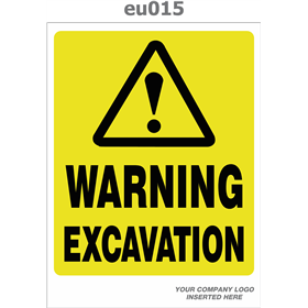 warning excavations