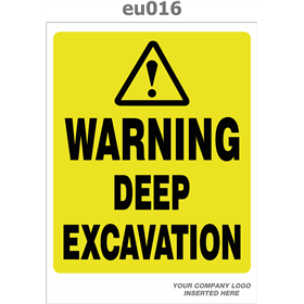 warning deep excavations