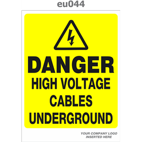 high voltage cables underground