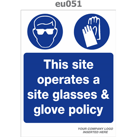 glasses & gloves policy