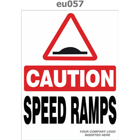 caution speed ramps