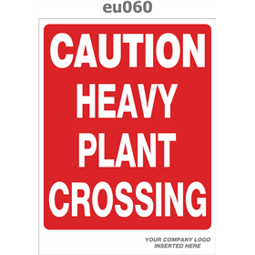 heavy plant crossing