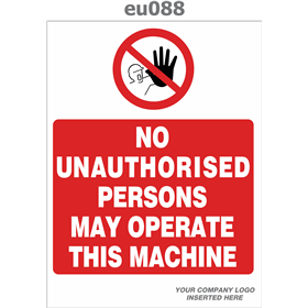 no unauthorised persons