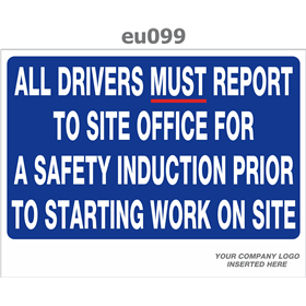 all drivers must report for safety induction
