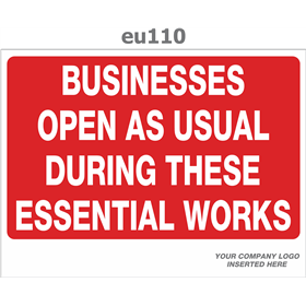 businesses open as usual