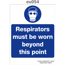 respirators must be worn
