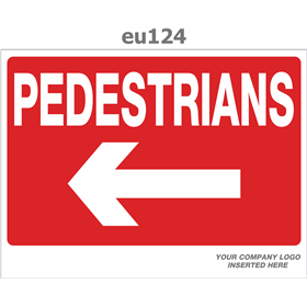 pedestrians left