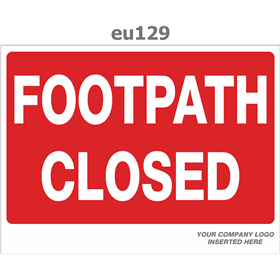 footpath closed