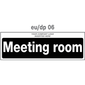 meeting room door plate