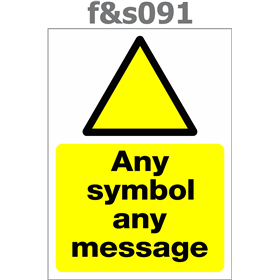 any symbol any message